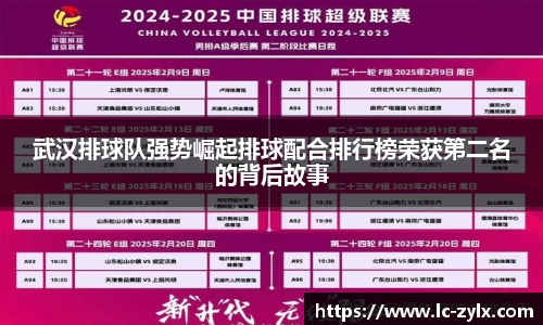 武汉排球队强势崛起排球配合排行榜荣获第二名的背后故事